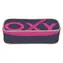 OXYBAG Školní penál etue komfort jednopatrový Blue Line Pink
