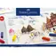 FABER-CASTELL Mini Pastely suché - papírová krabička 72 ks