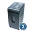 AT AT Slimline S (P5) / Skartovací stroj / 2x 15 mm (P-5) / 230 mm / až 8 listů / 22 l