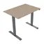 Neutralle MOKJ75140ANN Pracovní stůl javor-šedá / elektricky nastavitelná výška / 75x140cm / nosnost 70kg