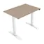 Neutralle MOKJ75140TNN Pracovní stůl javor-bílá / elektricky nastavitelná výška / 75x140cm / nosnost 70kg