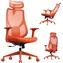 SENSE7 MOYO oranžová / Kancelářské ergonomické křeslo / nosnost 150 kg