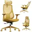 SENSE7 Moyo žlutá / Kancelářské ergonomické křeslo / nosnost 150 kg