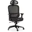 SENSE7 Neyo černá / Kancelářské ergonomické křeslo / nosnost 140 kg