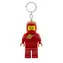 LEGO® Minifigures Spaceman Kosmonaut svítící červený / přívěsek na klíče