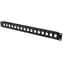 DIGITUS 19" Patch panel / nestíněný / 16 portů / neosazený / 1U / černá barva / RAL 9005