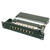 DIGITUS Patch panel,CAT6,10",8xSTP RJ45,černá