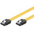 PremiumCord SATA III kabel s kovovou západkou 0.7m