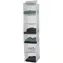 Compactor Milky 30 x 30 x 128 cm – 6 přihrádek / Závěsný organizér na oblečení 