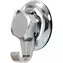 Compactor Bestlock Háček do koupelny s přísavkou chromová / Nosnost: až 6kg / bez vrtání