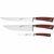Berkel Elegance Sada kuchařských nožů červená / 3 ks 