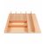 Elletipi Wood Line Příborník do zásuvky 60 cm MDF buk
