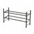 Compactor Stilito Dvoupatrový botník na 6-12 párů bot - rozšířitelný / 62-117 x 23 x 35 cm