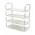 Compactor Salome Čtyřpatrový botník na 12 párů bot plast / 58.5 x 29.5 x 70.5 cm