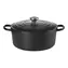 Le Creuset Signature Hrnec s poklicí 22 cm černá