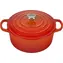 Le Creuset Signature Hrnec s poklicí 22 cm oranžová