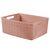 Curver Jute M Úložný box 12 l růžová / 36 x 15 x 28 cm