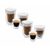 DeLonghi Sada skleniček 6ks / 2x espresso / 2x cappuccino / 2x latte macchiato