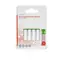 Nedis Dobíjecí Ni-MH baterie AA 4 ks / 1.2 V DC / 1300 mAh 
