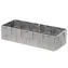 Compactor TEX Úložný organizér do zásuvky - košík L šedý / 30 x 12 x 7 cm