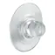 Spirella SUCTION HOOK přísavka průhledný / PVC / nerez ocel / průměr 23 mm