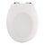 Spirella NEELA WC prkénko matně bílé / duroplast Thermodur / chromované panty