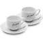 Lamart Kaffe Sada Šálek+ Podšálek 2+2ks 90ml bílá / porcelán