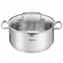 Tefal Duetto+ G7194655 Kastrol s poklicí 24 cm / 4.3 l / nerez