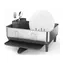 Simplehuman Odkapávač na nádobí  Compact / rám z nerez oceli/ šedý plast/ FPP