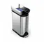 Simplehuman Pedálový odpadkový koš na tříděný odpad / – 40l (20/20) / butterfly / matná ocel