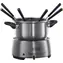 Russell Hobbs Fondue Fiesta 22560-56 stříbrná / elektrické fondue / 1200 W / 2 l / 6 vidliček / udržení teploty