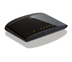 D-Link DES-1005D / 5x RJ-45 100M / Auto Uplink