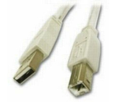 OEM USB 2.0 kabel A<->B propojovací 1,8m