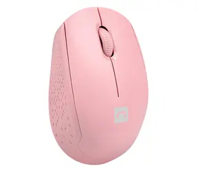 Natec Stork růžová / Bezdrátová optická myš / 1600 DPI / 2.4 GHz / 3 tlačítka