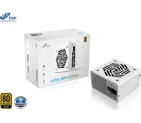 Fortron VITA GM 1000W bílá / Napájecí zdroj / ATX 3.1 / 80PLUS Gold / 120mm ventilátor / plně modulární