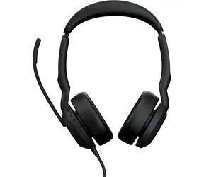 Jabra Evolve2 50 černá / Sluchátka / mikrofon / ANC / USB-C+USB-A / Bluetooth / MS Stereo