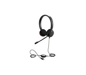 Jabra Evolve 20 SE černá / Pro callcentra / Stereo / Mikrofon / USB-C + USB-A / MS