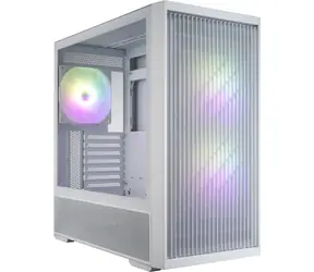 Fortron FSP M330-WA bílá / Midi Tower skříň / ATX / průhledná bočnice / ARGB / GPU 400 mm
