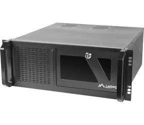 Lanberg SC01-4504-08B černá / Serverové šasi / 19" / 4U / ATX / Micro-ATX / Mini-ATX