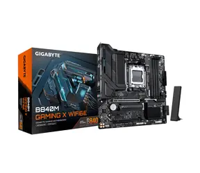 GIGABYTE B840M Gaming X WiFi6E / Základní deska / B840 / 4x DDR5 / 2.5G LAN / Wi-Fi 6E / mATX