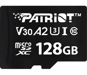 Patriot VX 128GB / Paměťová karta microSDXC / UHS-I V30 / U3 / A2 / Class 10