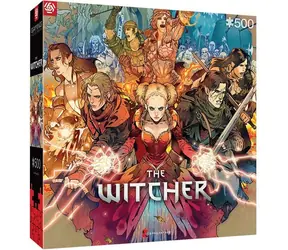 GOOD LOOT Puzzle The Witcher: Scoia'tael / 500 dílků / 34 × 48 cm