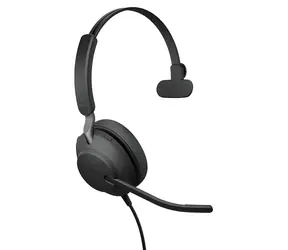Jabra Evolve2 40 SE Mono černá / Mono sluchátko / mikrofon / USB-A + USB-C