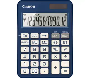 Canon KS-125KB modrá / Kalkulačka / 12místný LCD / duální napájení