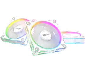 Asus PRIME MR120 ARGB 3in1 Reverzní bílá / Ventilátor / 3x 120 mm / Sleeve bearing / 1600 RPM / 58 CFM / 23 dB