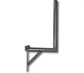 OEM Anténní držák 35/60 cm T / Držák antény / od zdi 35 cm / výška 60 cm / trubka 42 mm / galvanický zinek