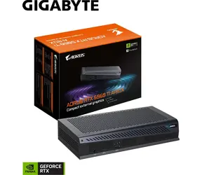 Gigabyte AORUS RTX 5060 Ti AI BOX / Externí GPU / 2572 MHz / 16 GB GDDR7 / Thunderbolt 5 / 1x HDMI + 3x DP