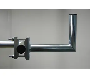 OEM držák antény na balkón 30 cm / Držák antény / odsazení 300 mm / trubka 42 mm / galvanický zinek