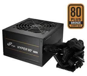 Fortron FSP HYPER 80+ PRO 550W / ATX 3.0 / 80PLUS Bronze / aktivní PFC / 120mm