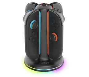iPega SW2052 černá / Nabíjecí stanice / JoyCon / Nintendo Switch 2 / RGB / 4 sloty